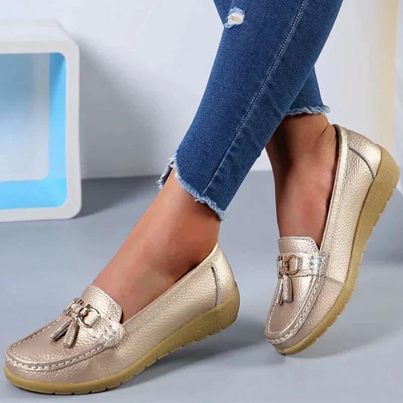 Josephine Shoe — Leather Comfort Loafers