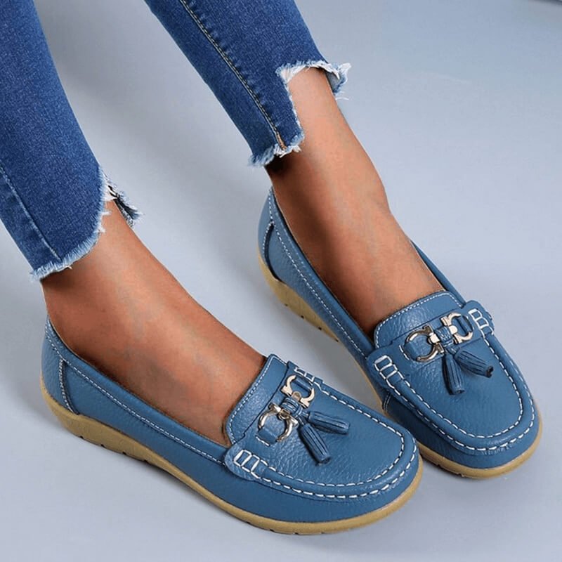 Josephine Shoe — Leather Comfort Loafers