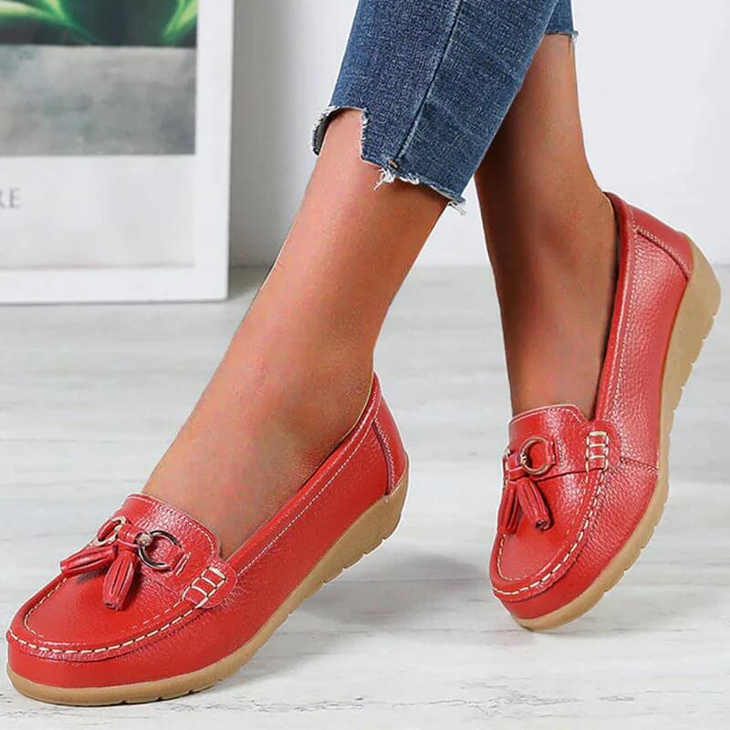 Josephine Shoe — Leather Comfort Loafers