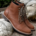 Ambrose — Men’s Cap-Toe Lace-Up Work Boots