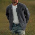Thornton — Patch-Pocket Overshirt Cardigan
