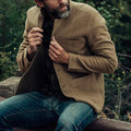 Thornton — Patch-Pocket Overshirt Cardigan