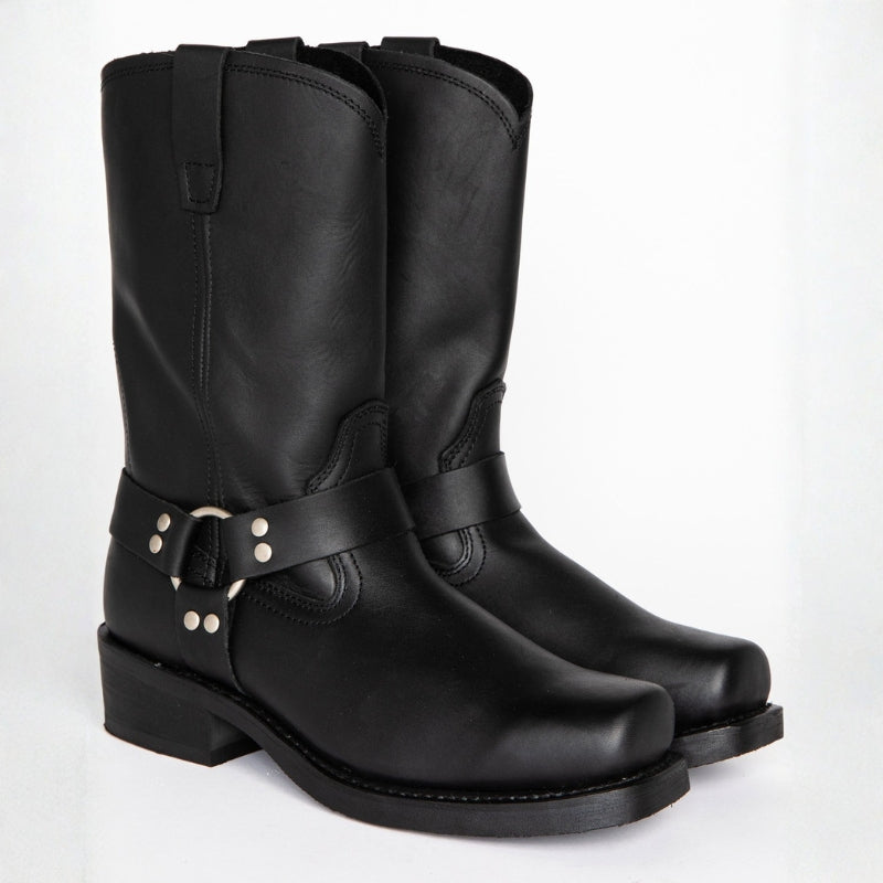 Men’s Cowboy Boots Harness Style | Mid Calf