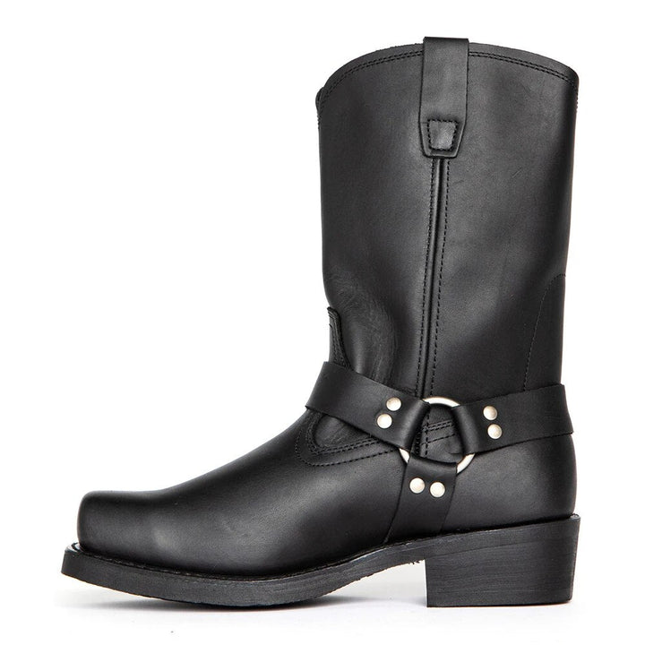 Men’s Cowboy Boots Harness Style | Mid Calf