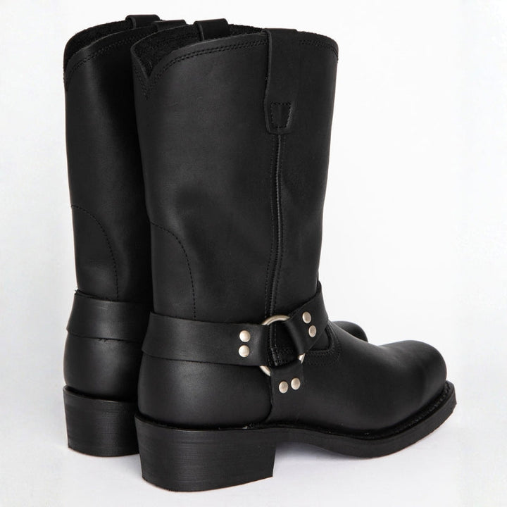 Men’s Cowboy Boots Harness Style | Mid Calf