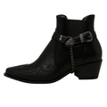 Emmett — Men’s Pointed-Toe Buckle Western Ankle Boots