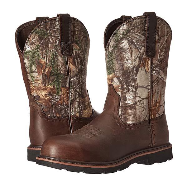 Knox — Men’s Round-Toe Mid-Calf Western Boots