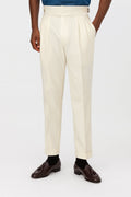 Hudson — Pleated Cuffed Trousers
