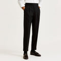 Hudson — Pleated Cuffed Trousers