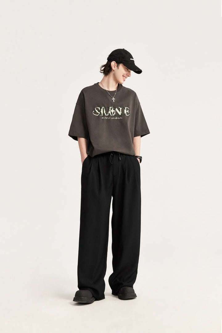 Bryson — Wide-Leg Linen Trousers