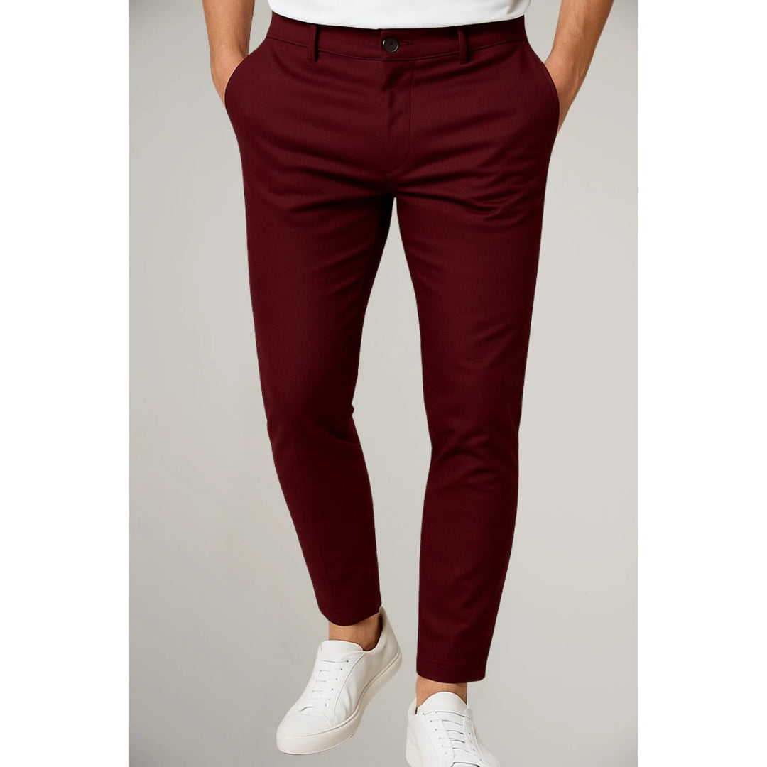 Logan — Slim-Leg Chino Trousers