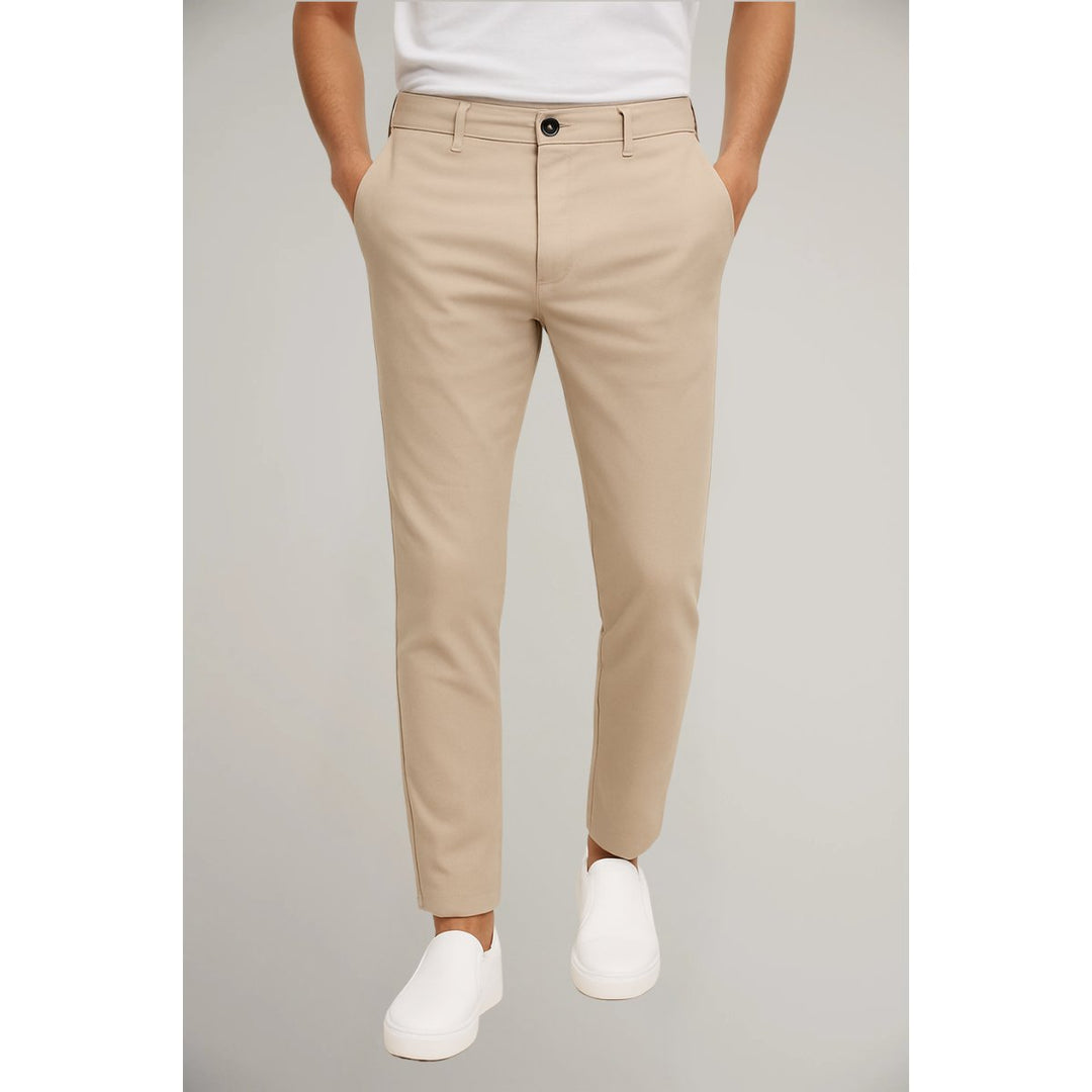 Logan — Slim-Leg Chino Trousers