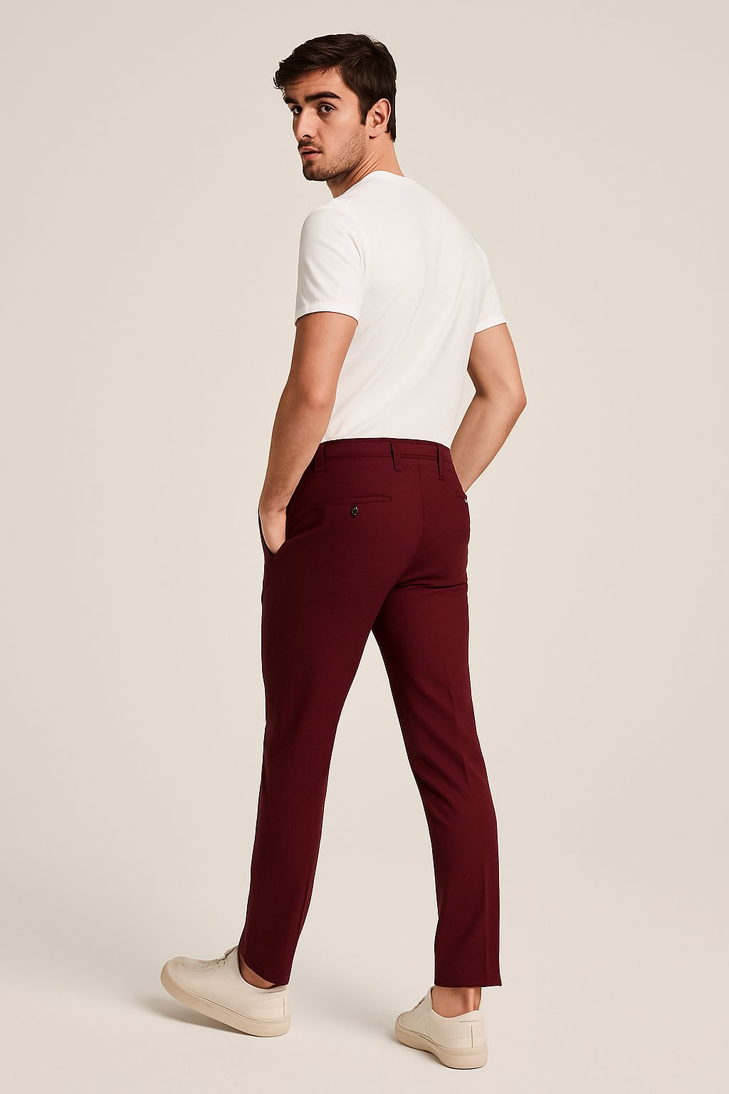 Logan — Slim-Leg Chino Trousers