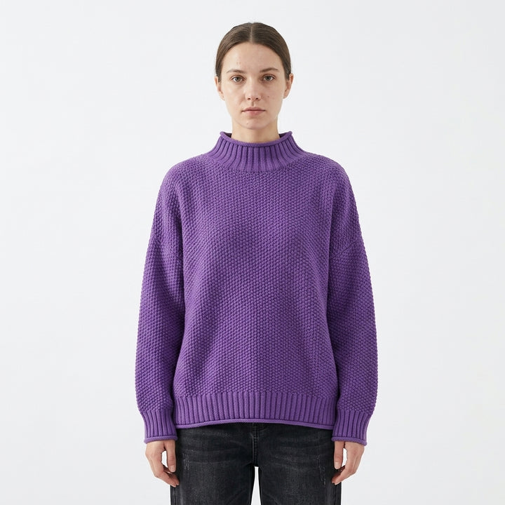 Cashmere crew sweater — Studio - Clean | Generated by Modelize