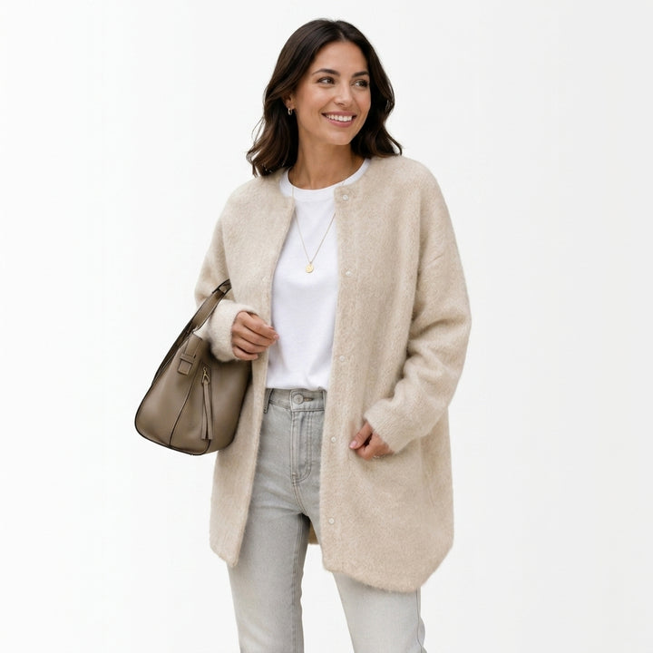 Wool Cardigan — Studio - Clean | Generated by Modelize