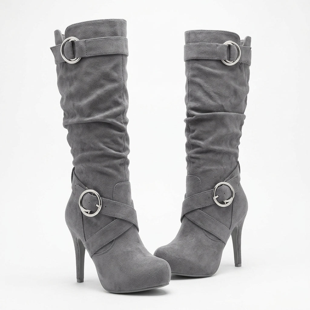 Heeled Ankle Boots — Studio - Clean | Generated by Modelize