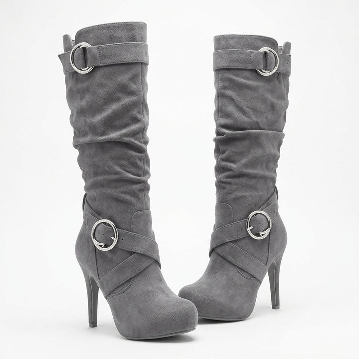 Heeled Ankle Boots — Studio - Clean | Generated by Modelize