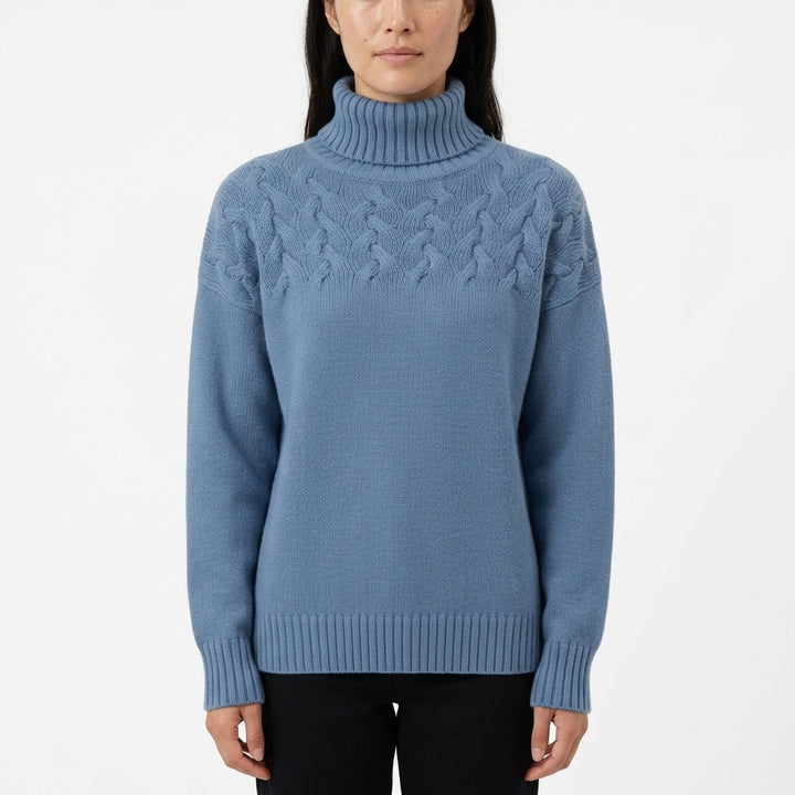 Turtleneck Sweater — Studio - Clean | Generated by Modelize