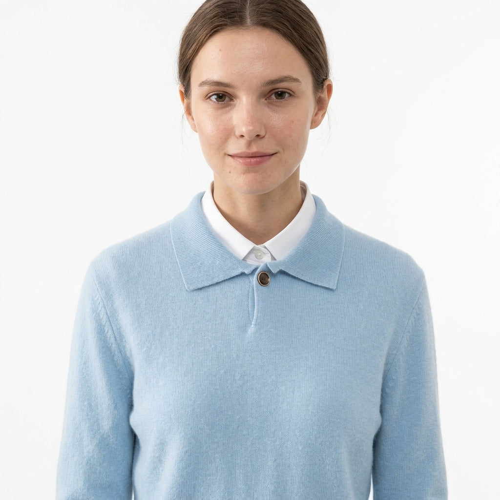 Polo sweater — Studio - Clean | Generated by Modelize