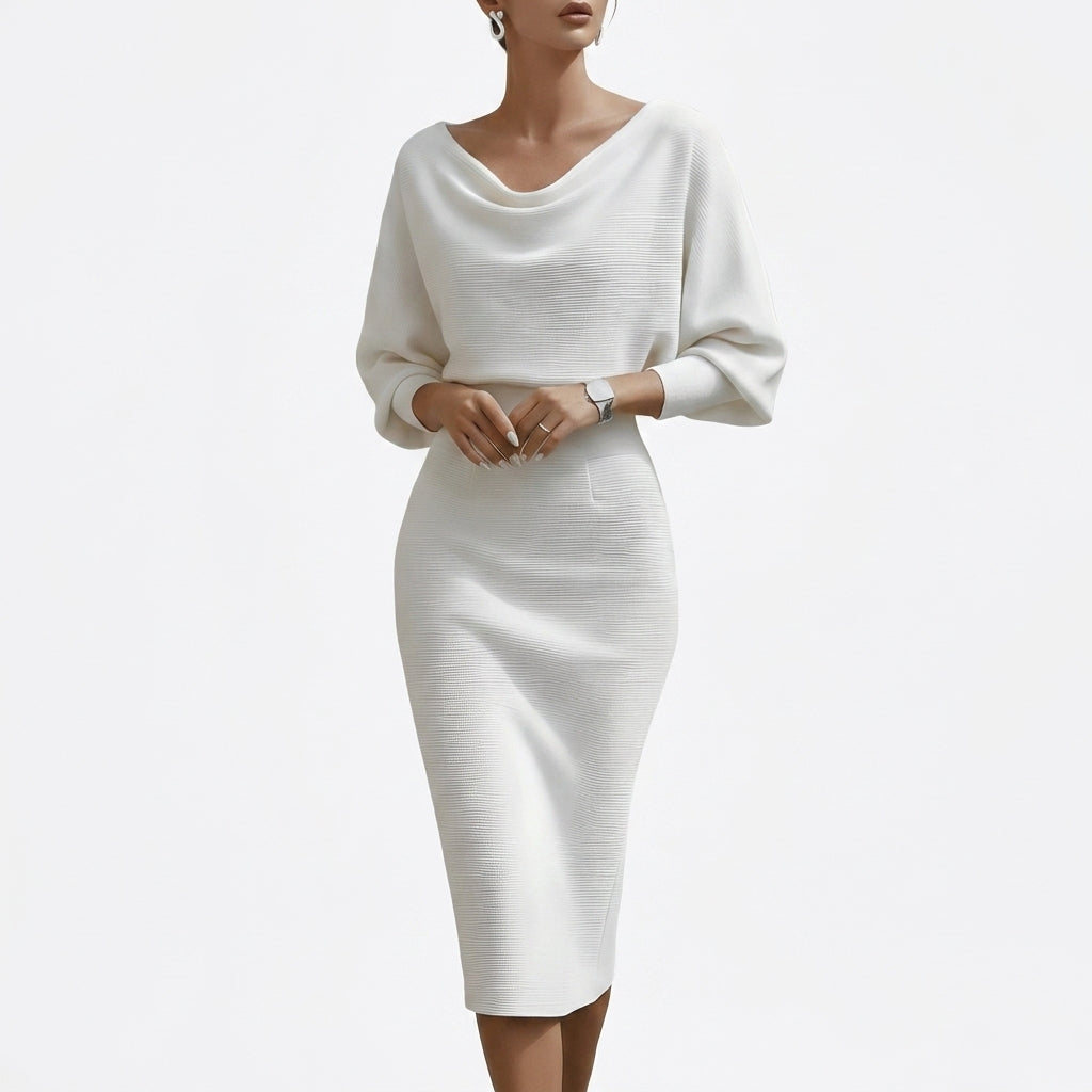Midi Dress — Studio - Clean | Generated by Modelize
