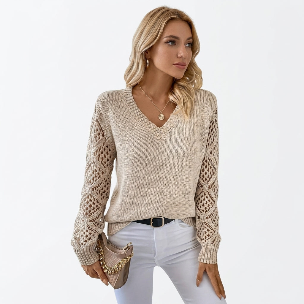 Knit Pullover — Studio - Clean | Generated by Modelize