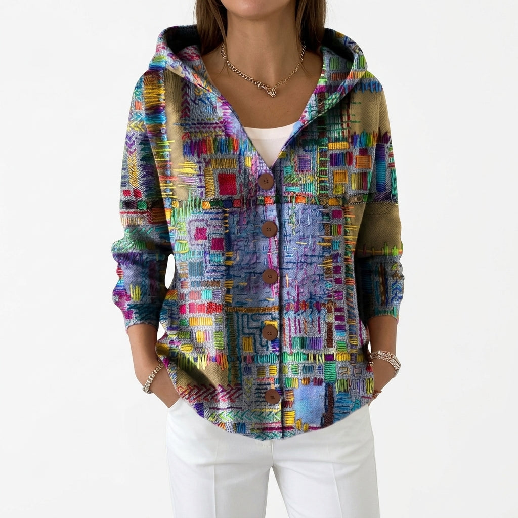 Longline Cardigan — Studio - Clean | Generated by Modelize