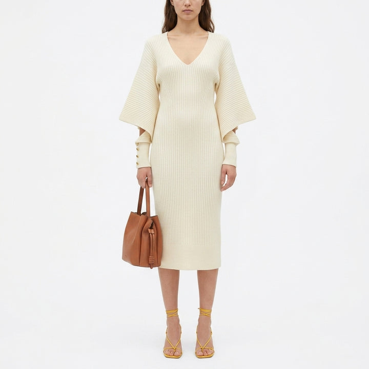 Midi Dress — Studio - Clean | Generated by Modelize