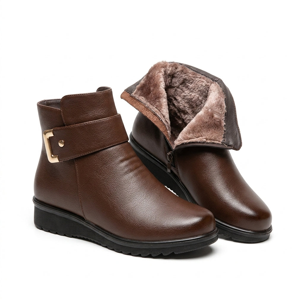 Winter ankle boots — Studio - Clean | Generated by Modelize