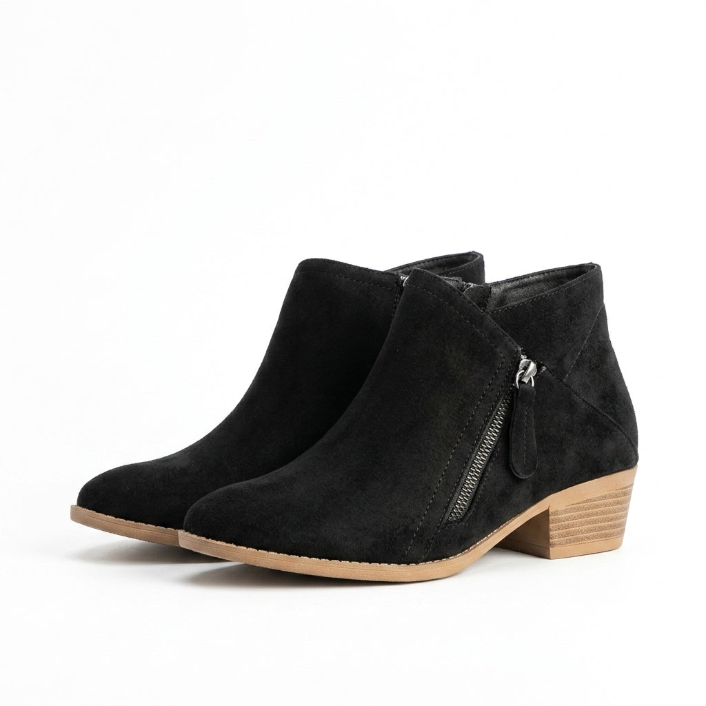 Heeled Ankle Boots — Studio - Clean | Generated by Modelize