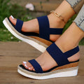 Vera Sandal — Stretch-Fit Platform Sandals