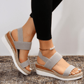 Vera Sandal — Stretch-Fit Platform Sandals
