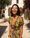 Cordelia — Floral Wrap Maxi Dress