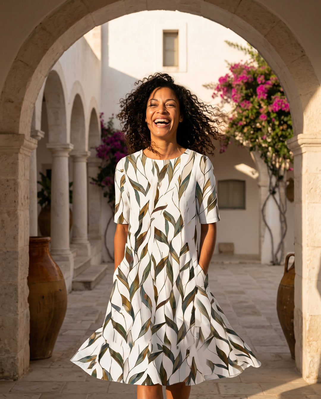 Katriona — Sophisticated Midi Dress