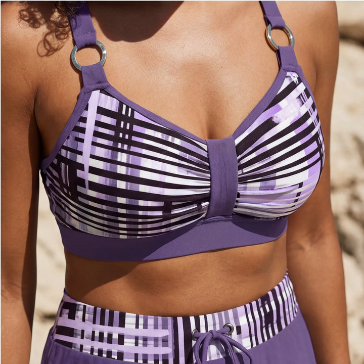 Margaux — Ribbed High-Waisted Bikini