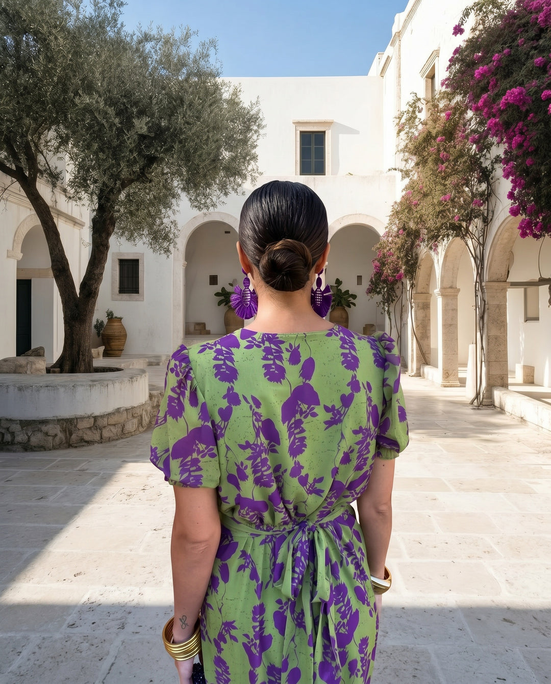 Cordelia — Floral Wrap Maxi Dress