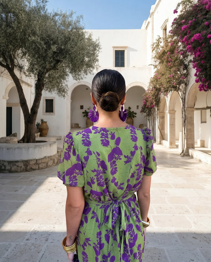 Cordelia — Floral Wrap Maxi Dress