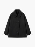 Kajsa — Women's Oversized Button-Up Coat