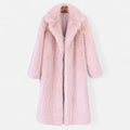 Blythe — Women's Plush Longline Faux-Fur Coat