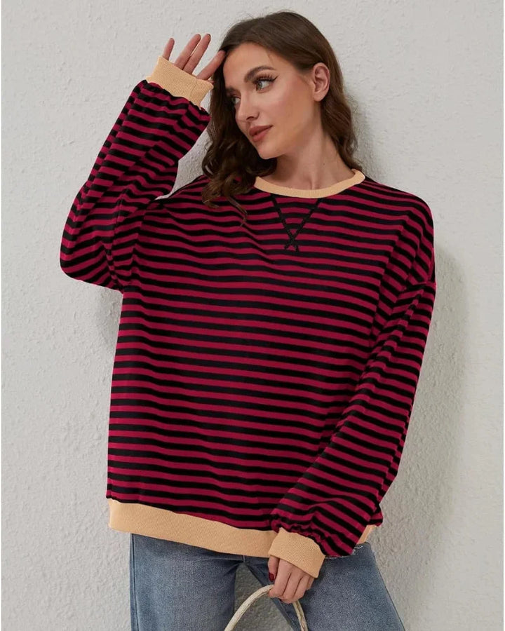 Cosima — Oversized Striped Jumper