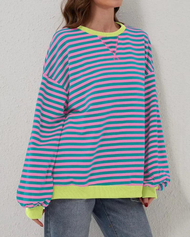 Cosima — Oversized Striped Jumper