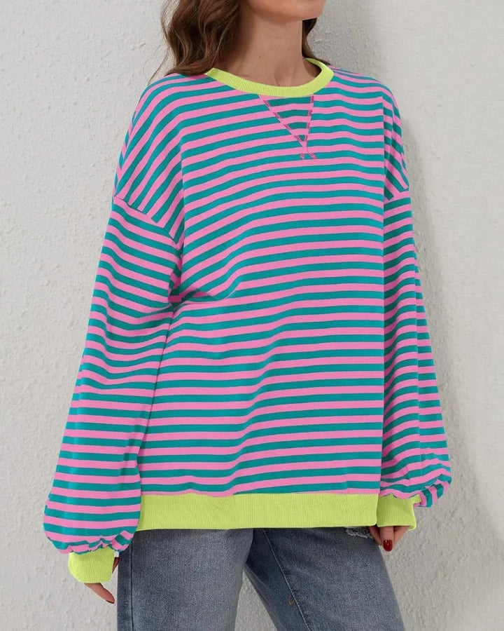Cosima — Oversized Striped Jumper