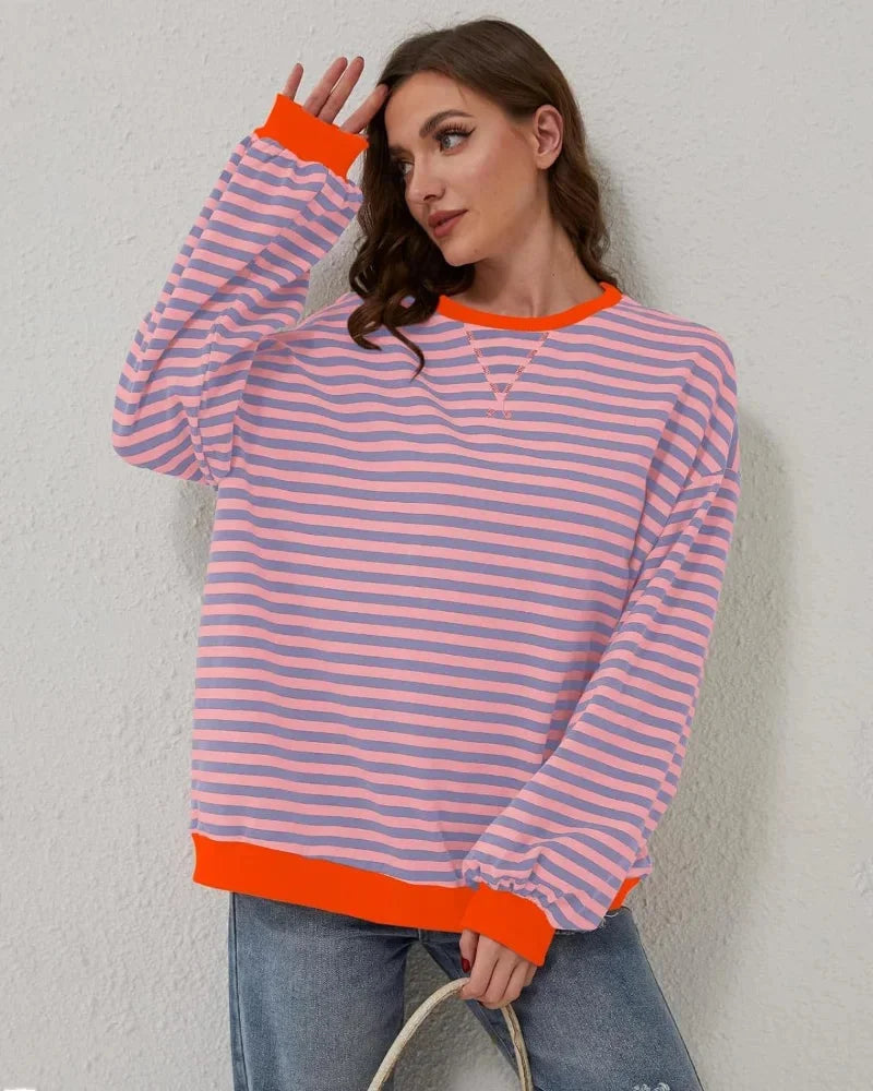 Cosima — Oversized Striped Jumper