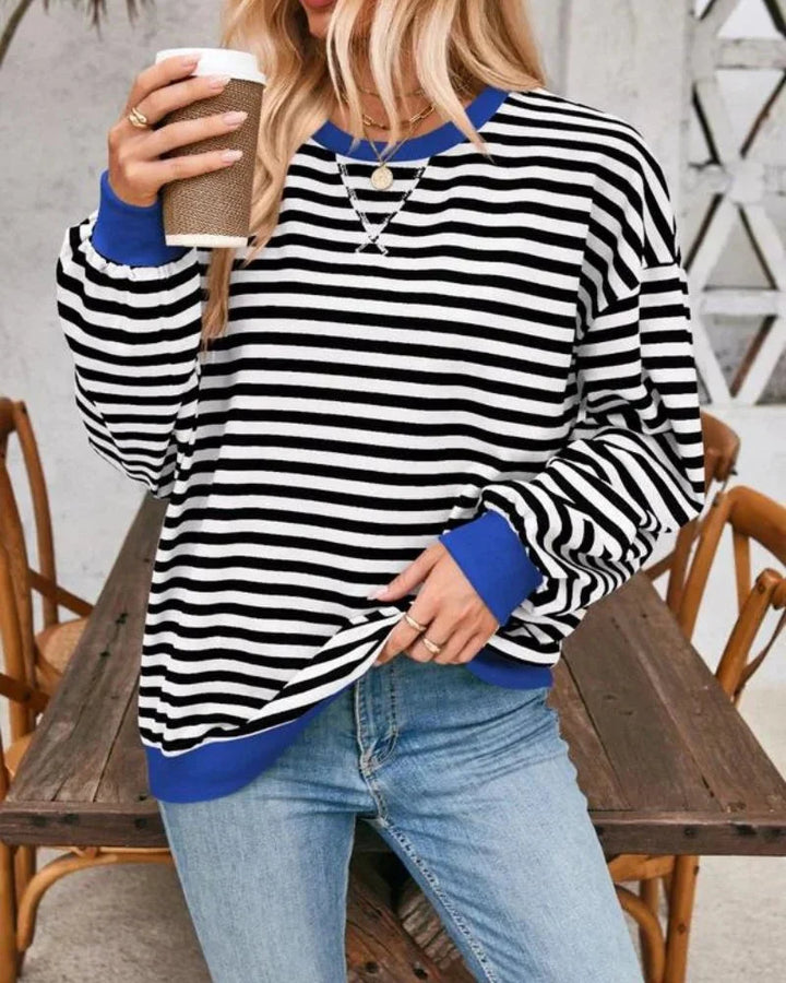 Cosima — Oversized Striped Jumper