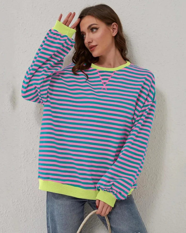 Cosima — Oversized Striped Jumper