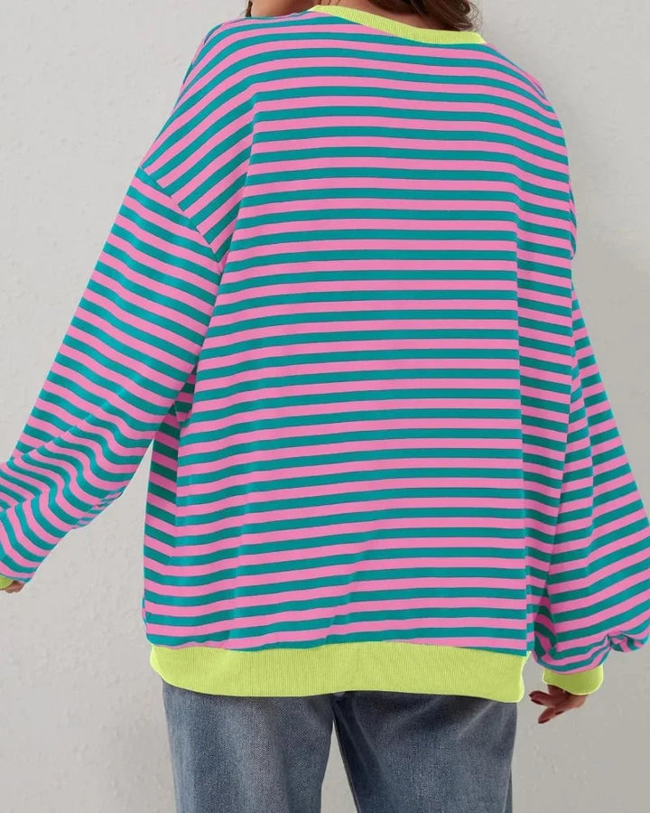 Cosima — Oversized Striped Jumper