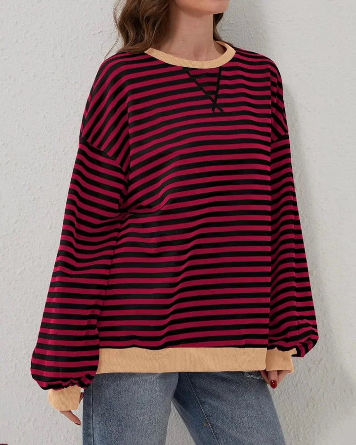 Cosima — Oversized Striped Jumper
