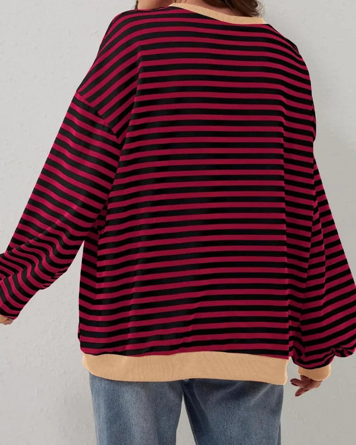 Cosima — Oversized Striped Jumper