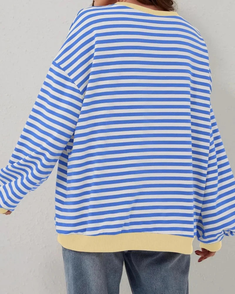 Cosima — Oversized Striped Jumper