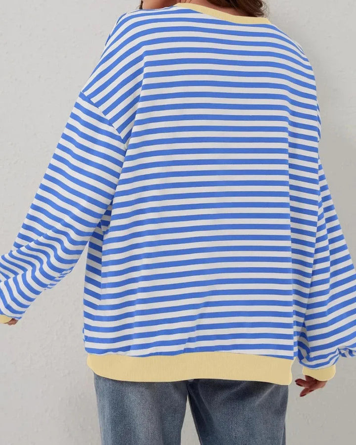 Cosima — Oversized Striped Jumper
