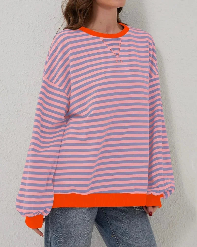Cosima — Oversized Striped Jumper